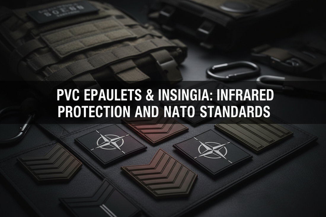 PVC Epaulets & Insignia: Infrared Protection and NATO Standards