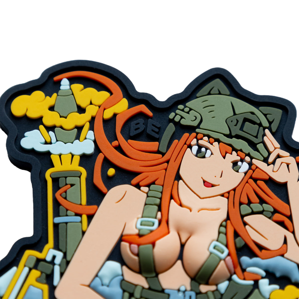 PVC Patch (chevron) "Anime Girl"