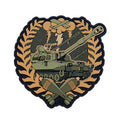PVC Patch (chevron) “Artillery 300-30-3” Coyote