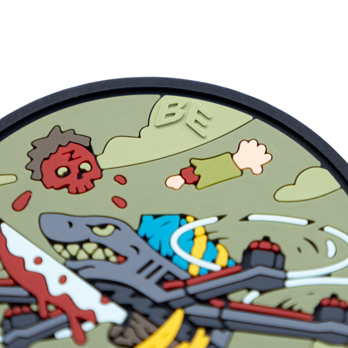 PVC Patch (chevron) "FPV". Olive