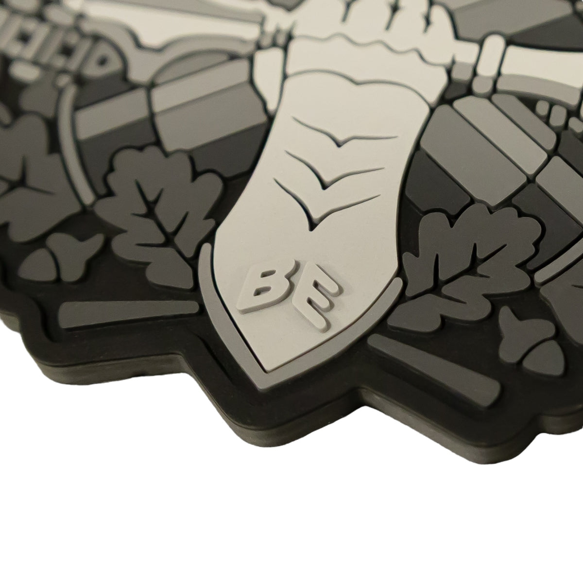 PVC patch (chevron) “Phantom Tanker” Grey