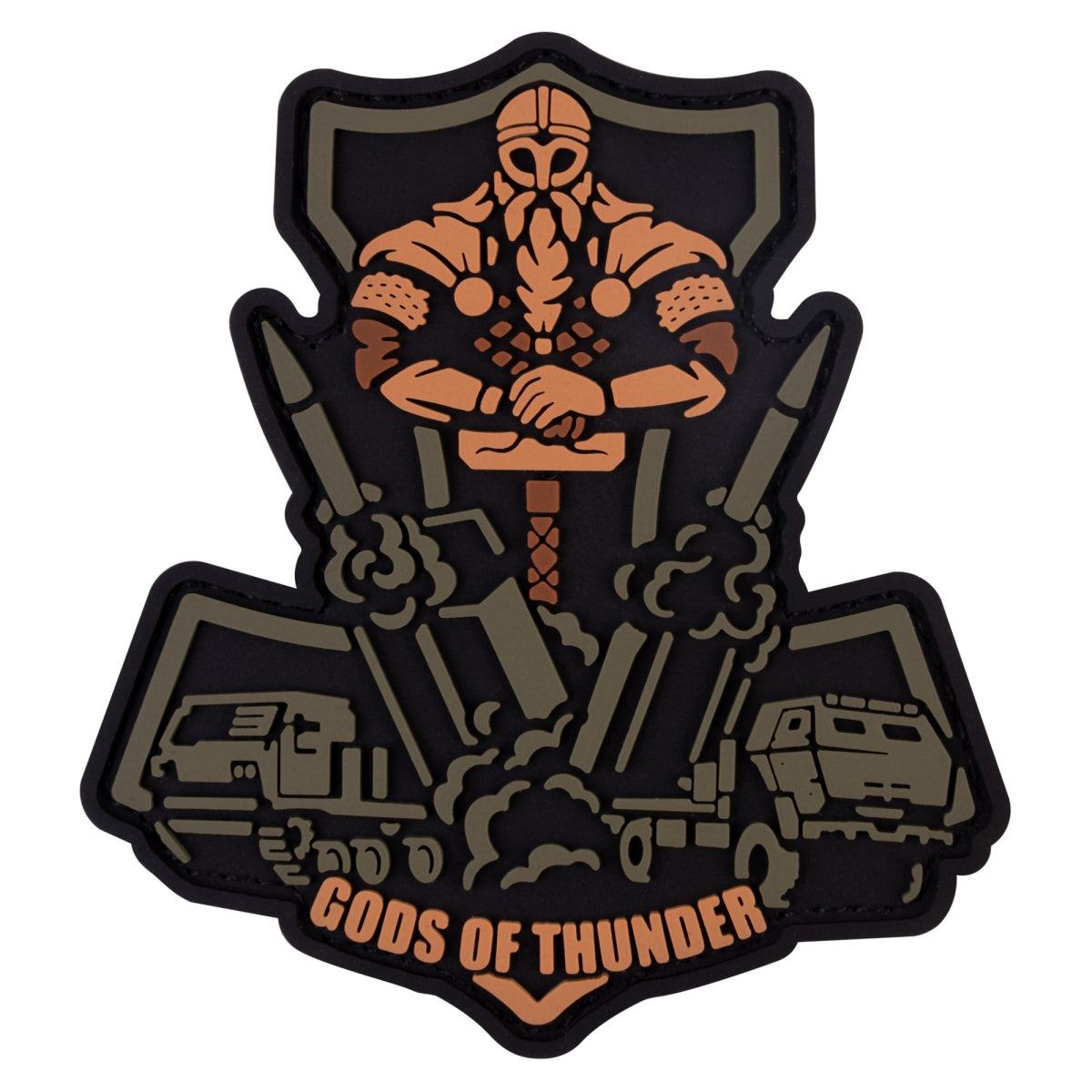 PVC patch (chevron) "Gods of Thunder"