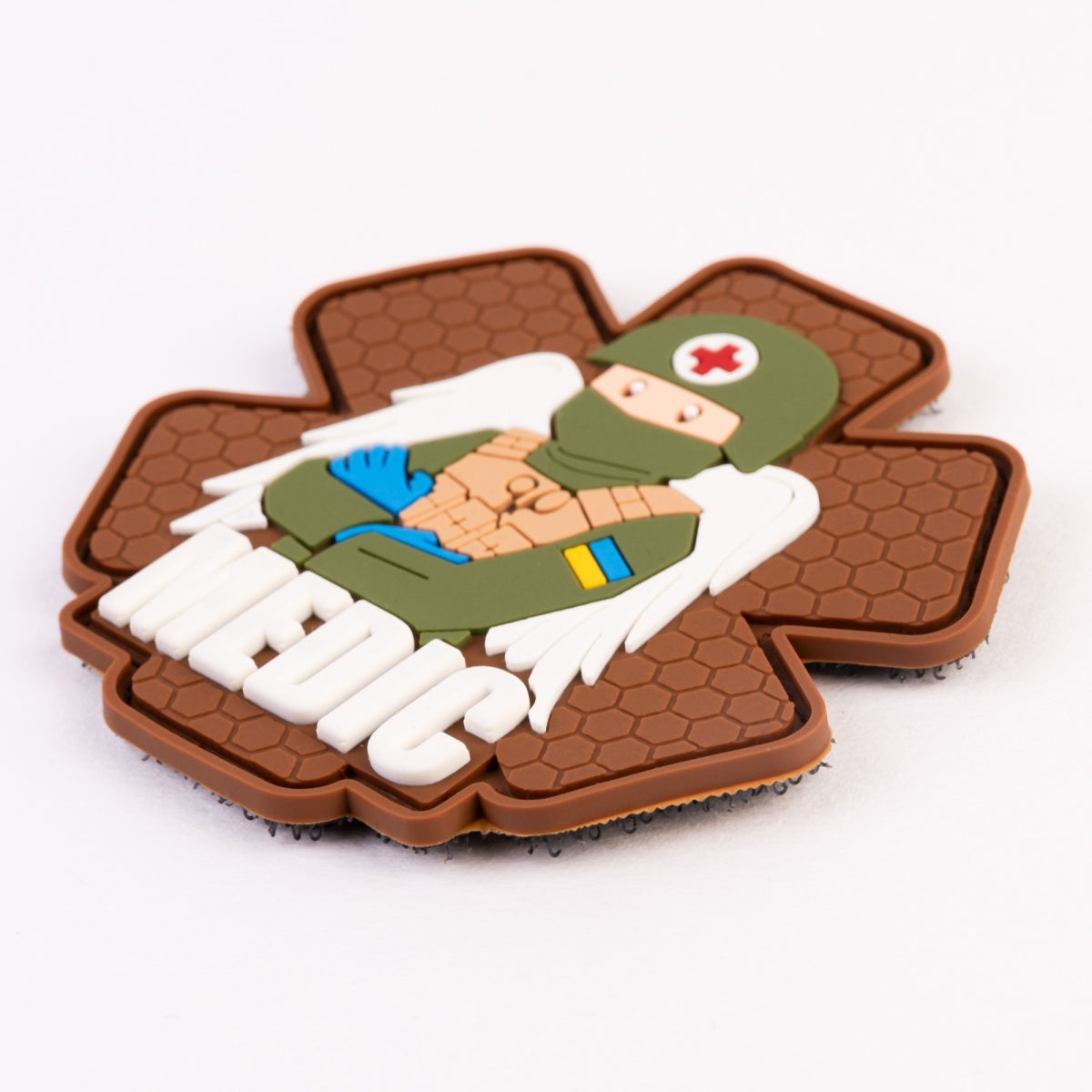 PVC patch (chevron) "Military medic" coyote