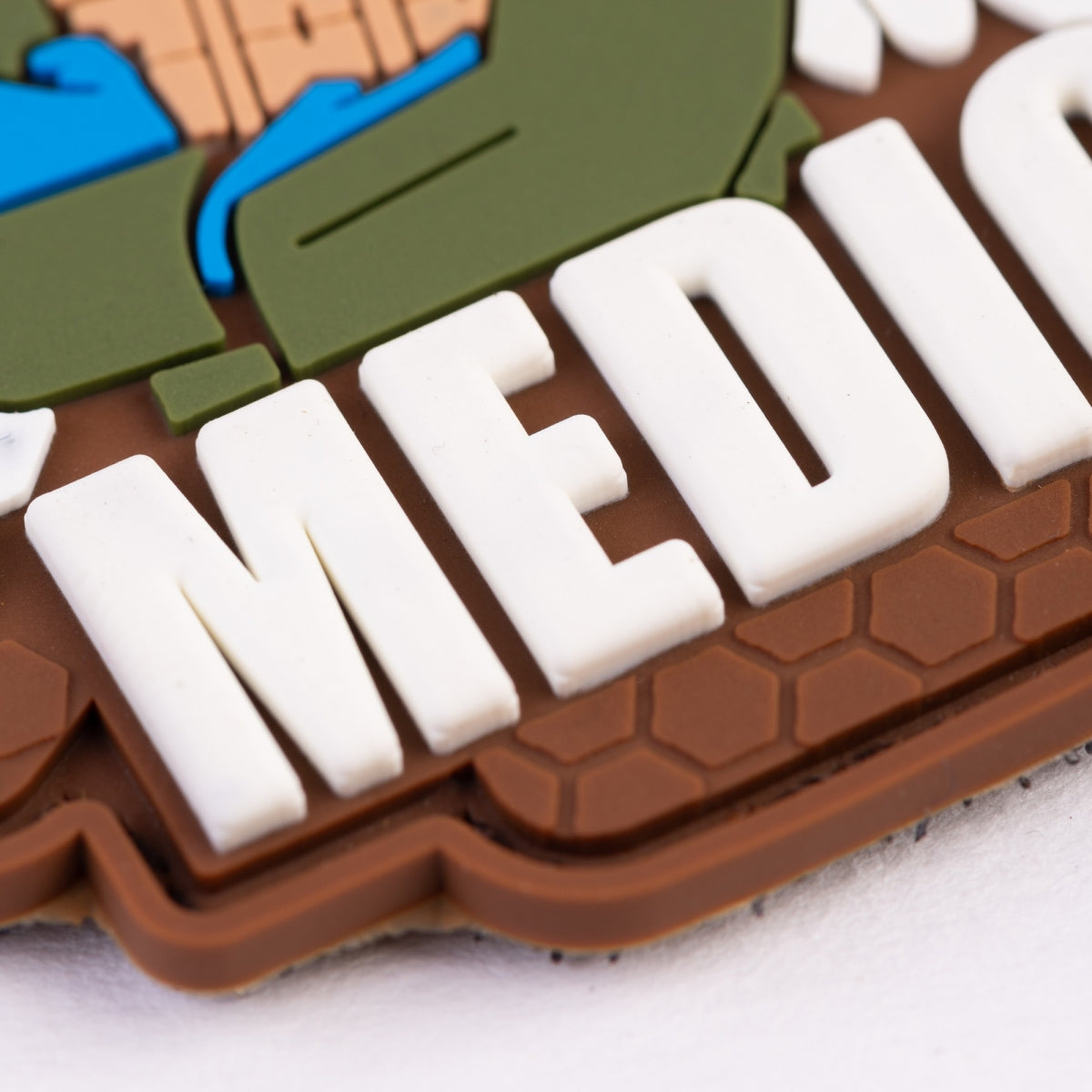PVC patch (chevron) "Military medic" coyote