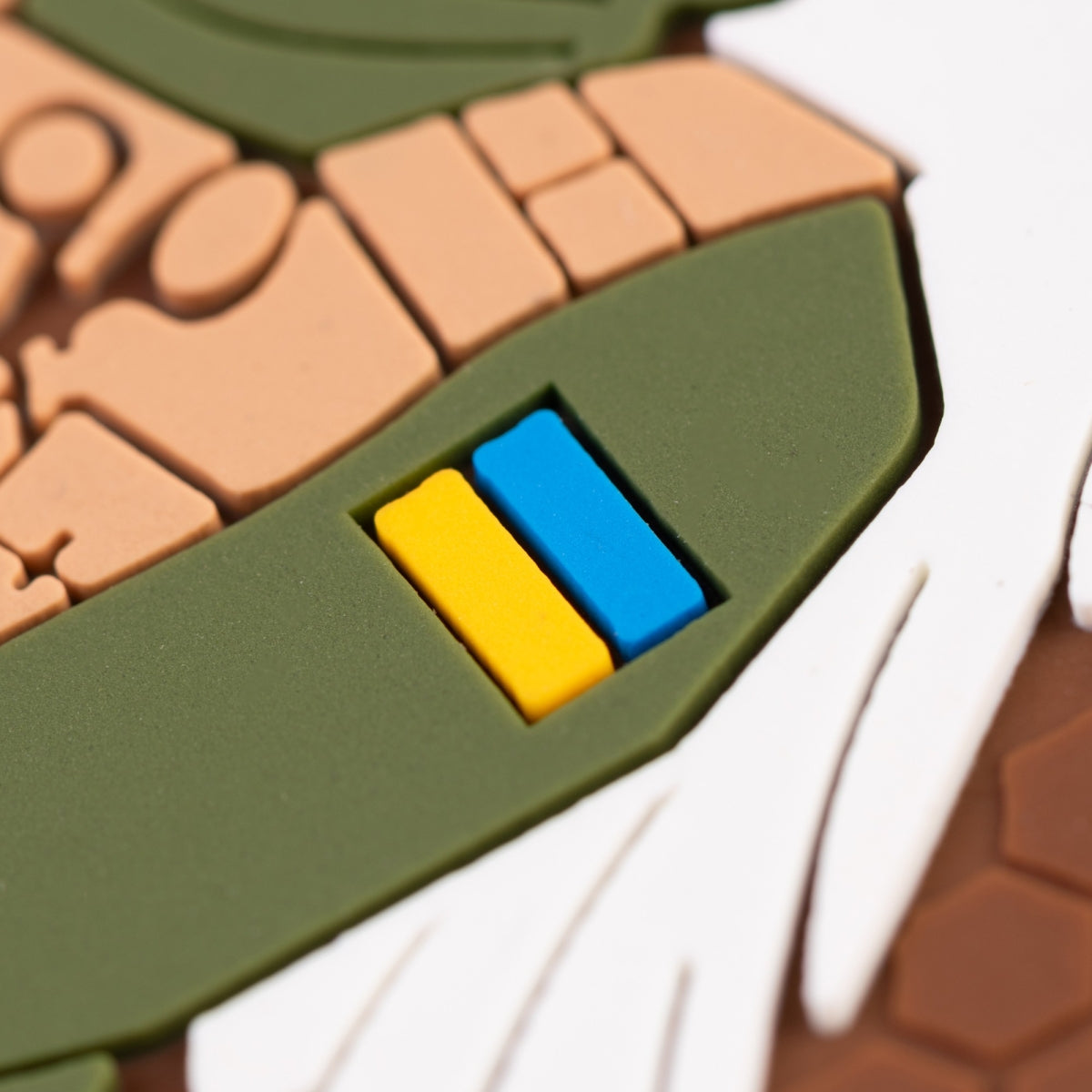 PVC patch (chevron) "Military medic" coyote