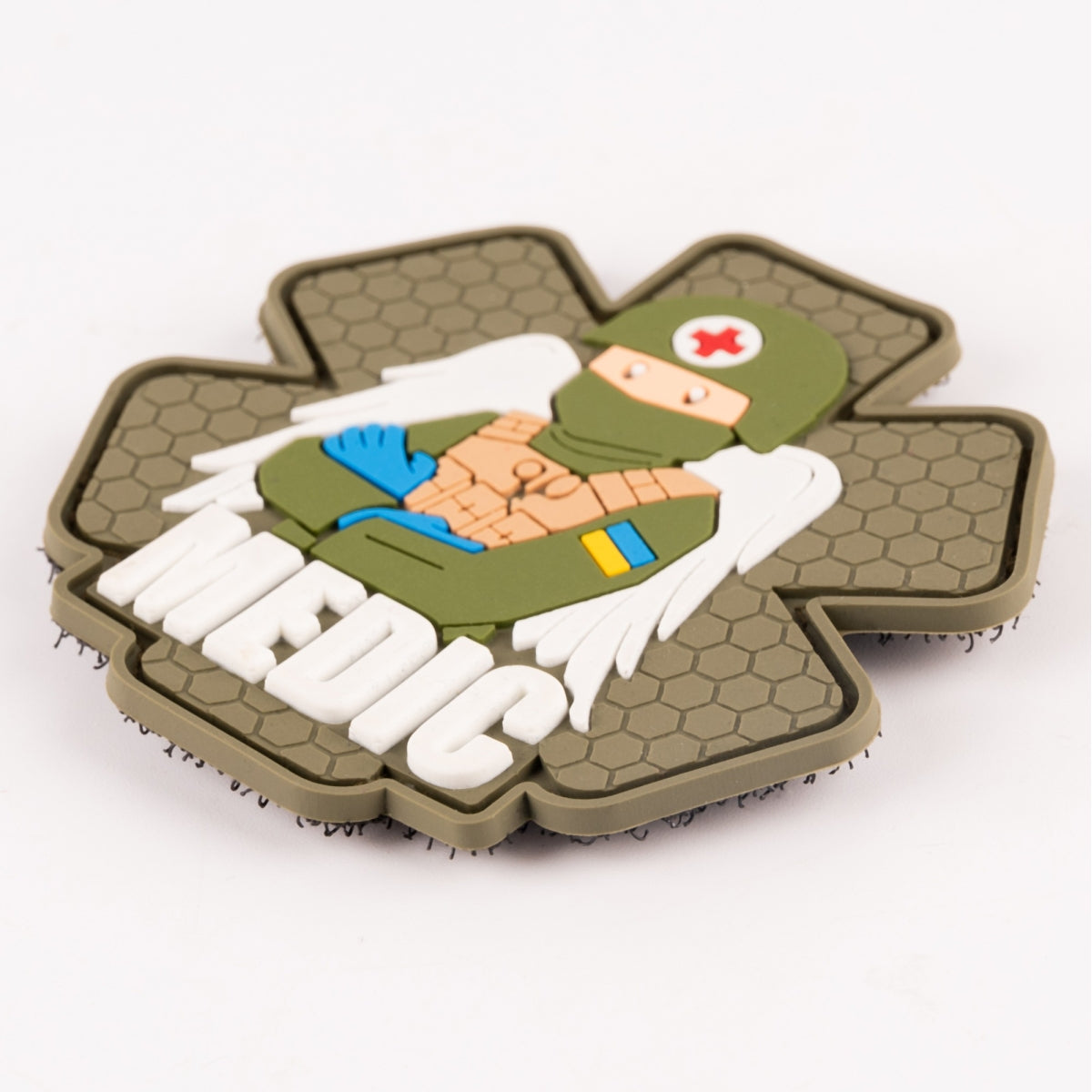 PVC patch (chevron) "Military medic" olive