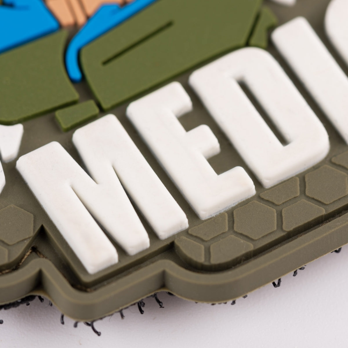 PVC patch (chevron) "Military medic" olive