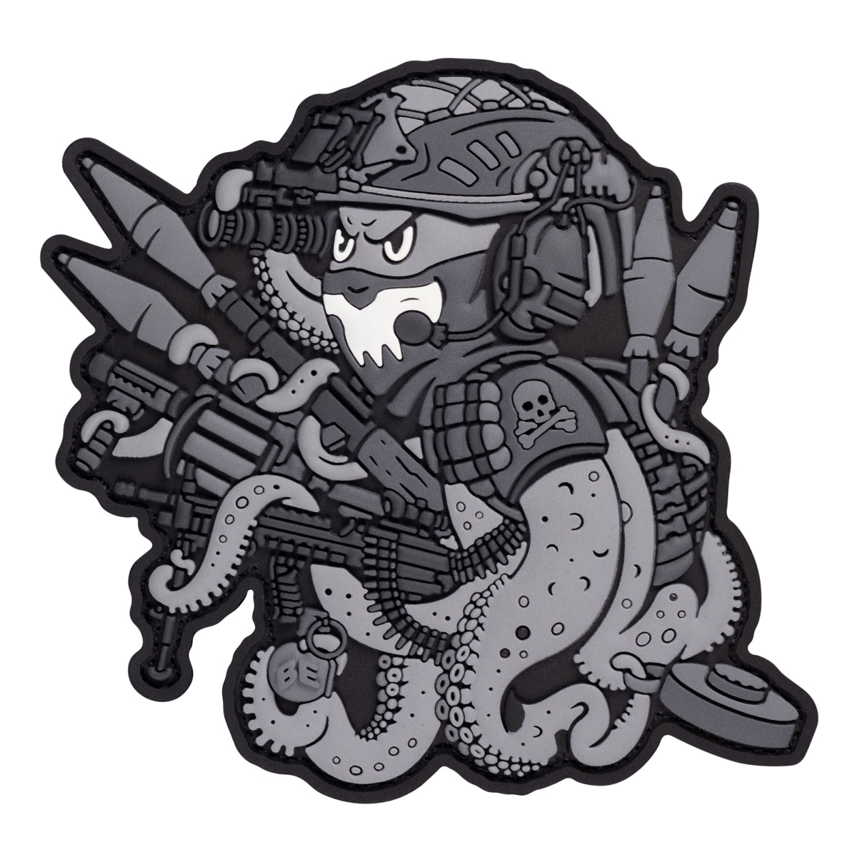 LIMITED PVC Patch (chevron) "Night Octopus"