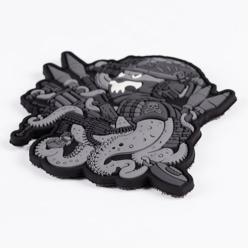 LIMITED PVC Patch (chevron) "Night Octopus"