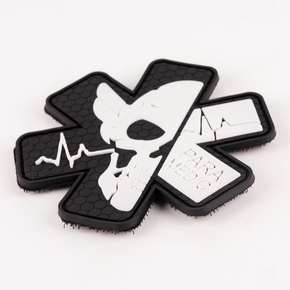 PVC patch (chevron) "Paramedic" Black