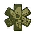 PVC patch (chevron) "Paramedic" Green