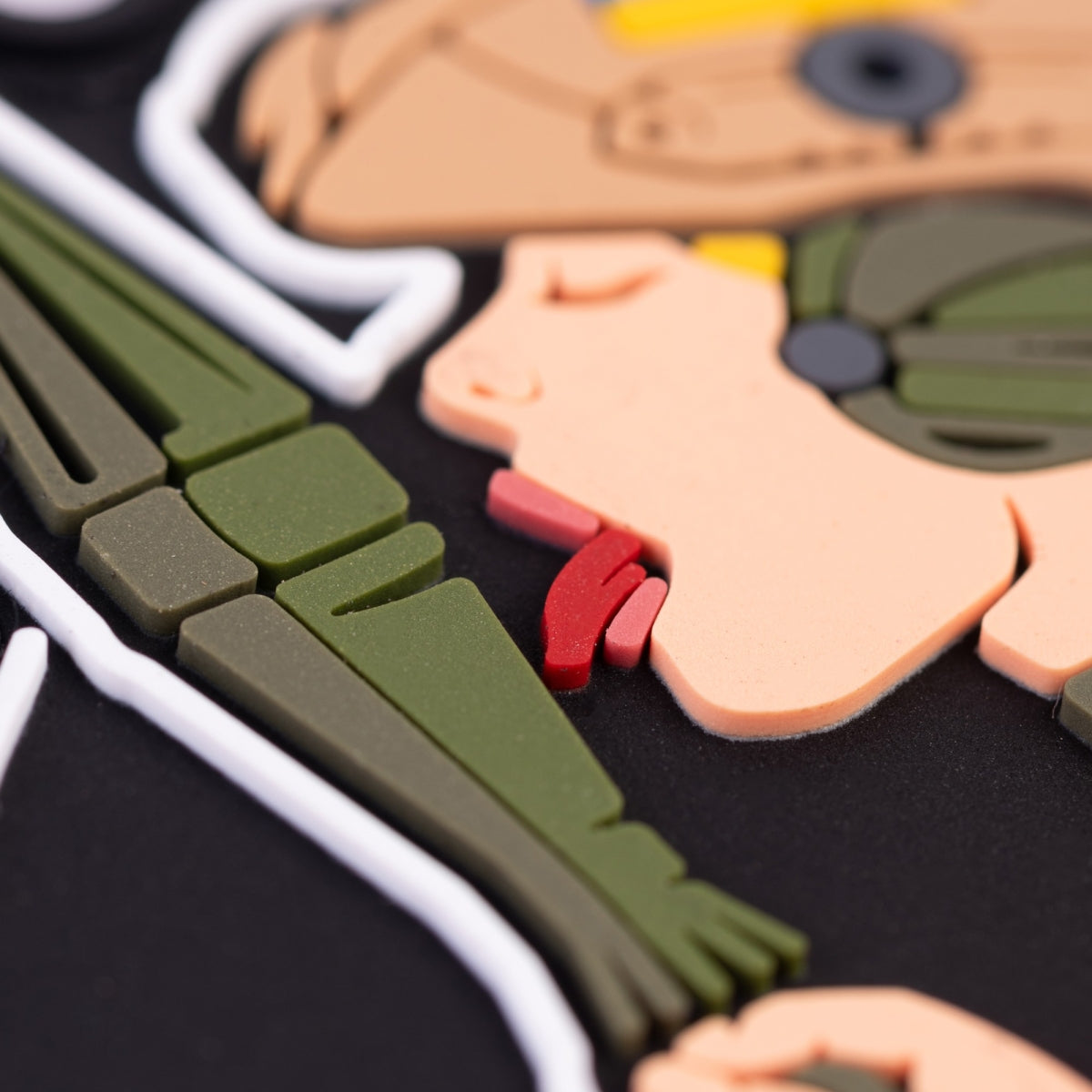 PVC patch (chevron) "Pika girl" blonde