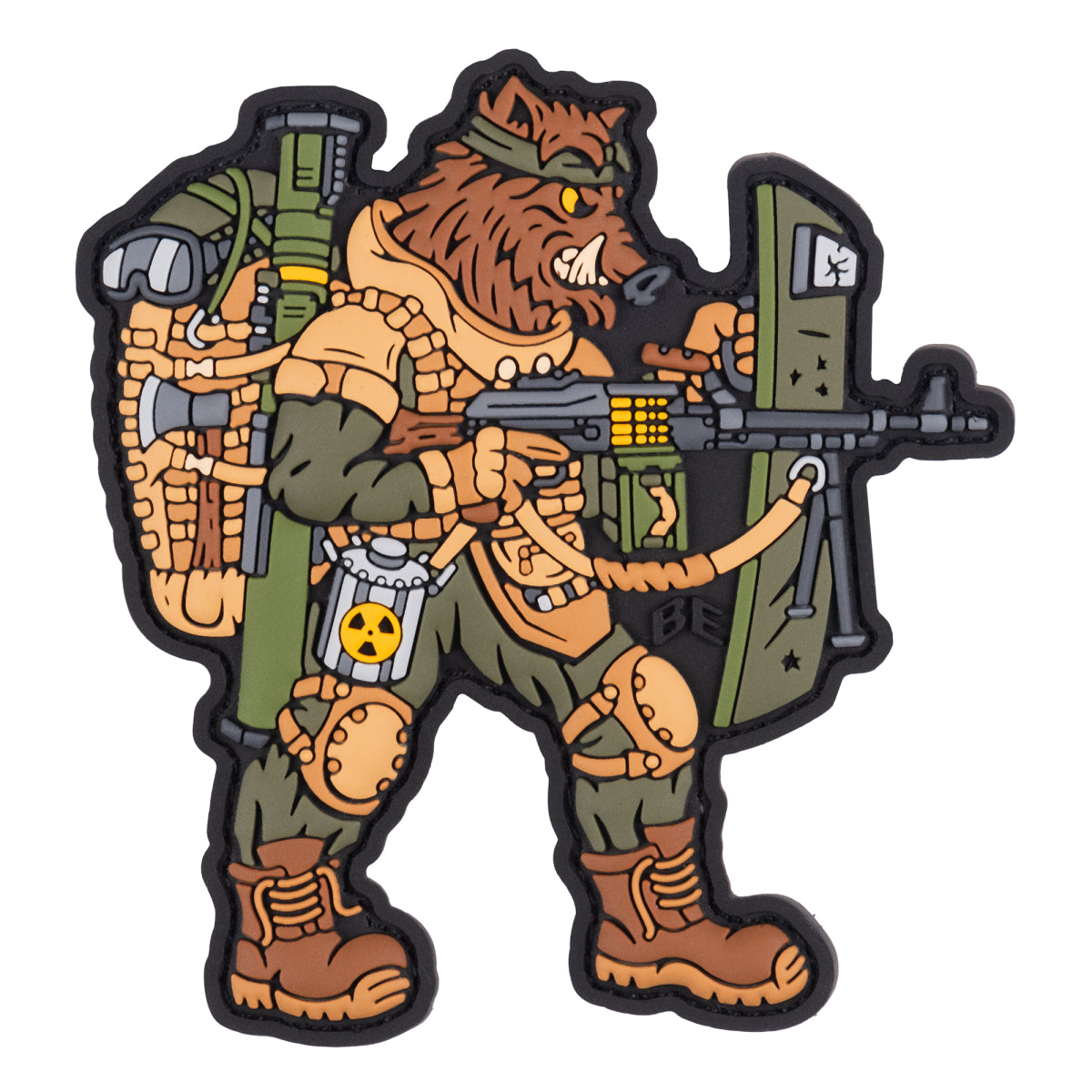 3D PVC Patch (chevron) "Tactical Wild Boar"