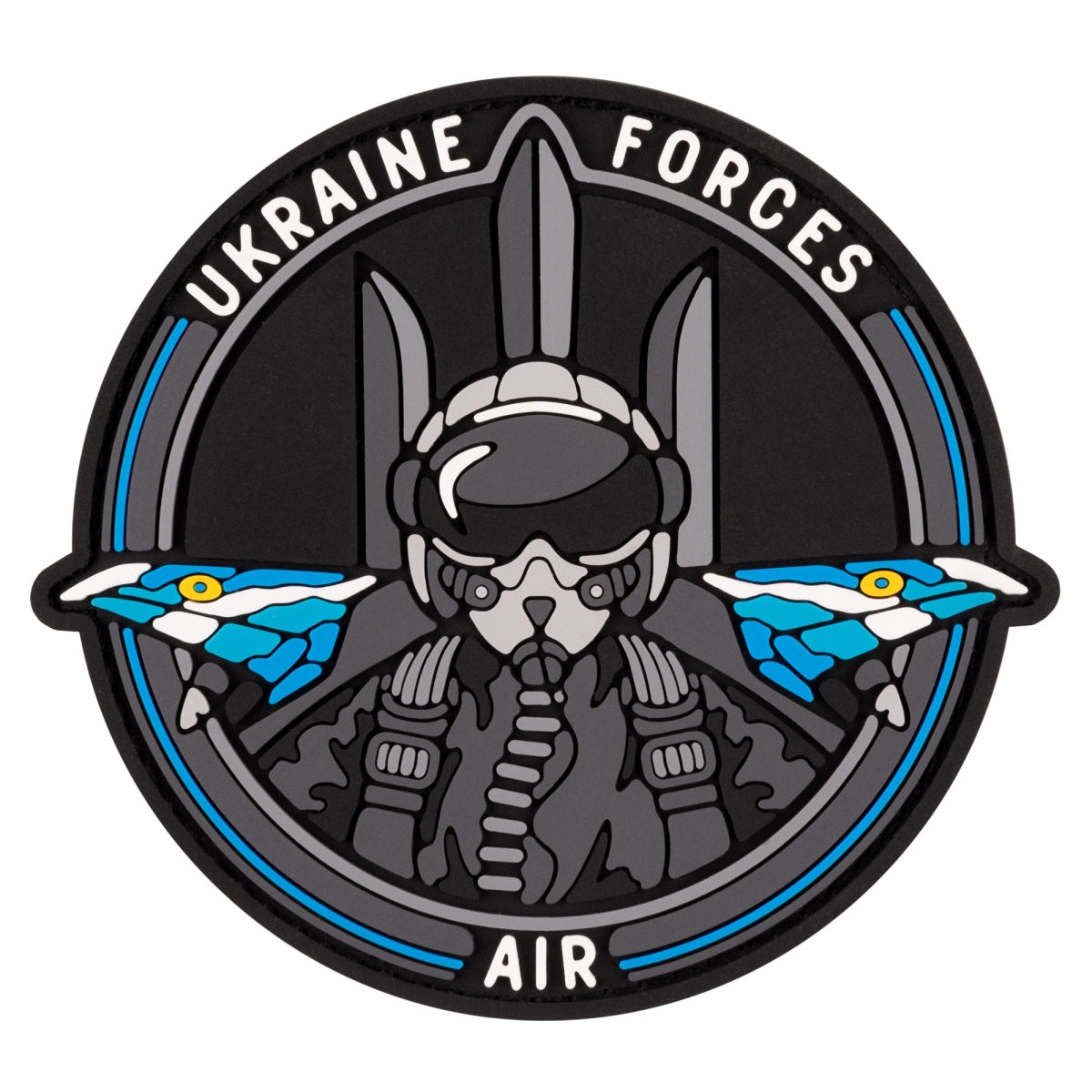 PVC patch (chevron) "Ukraine Forces AIR"