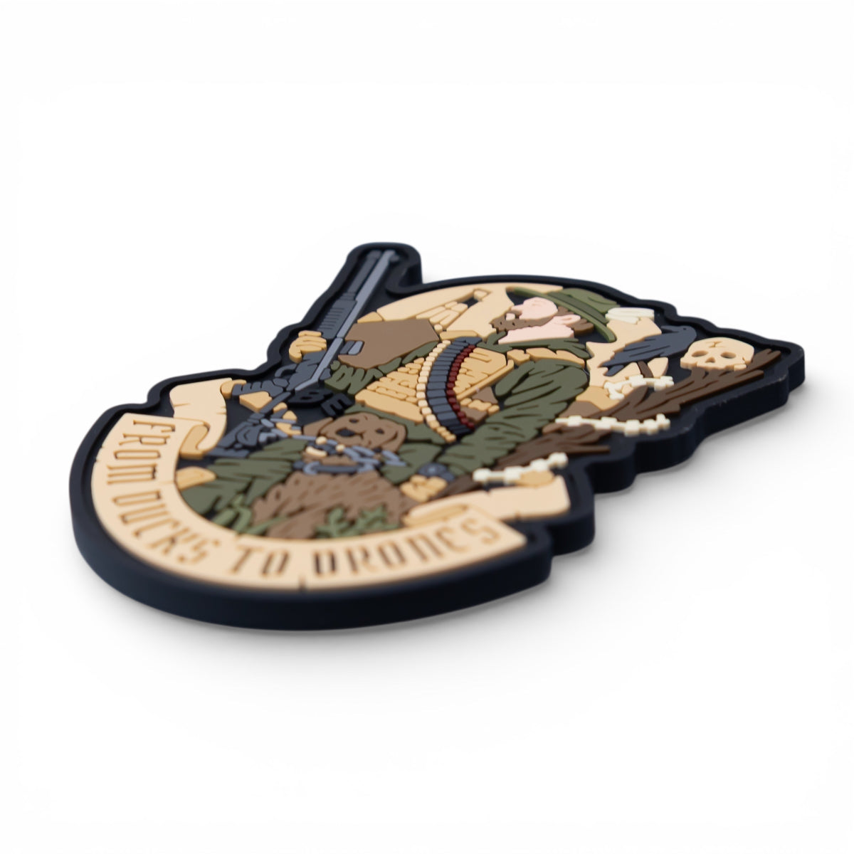 PVC Patch (chevron) “From ducks to drones”