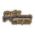 PVC Patch (chevron) «One Shot - One Drone» Coyote