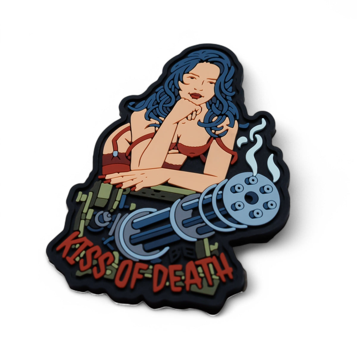 PVC patch (chevron) "Kiss of death"