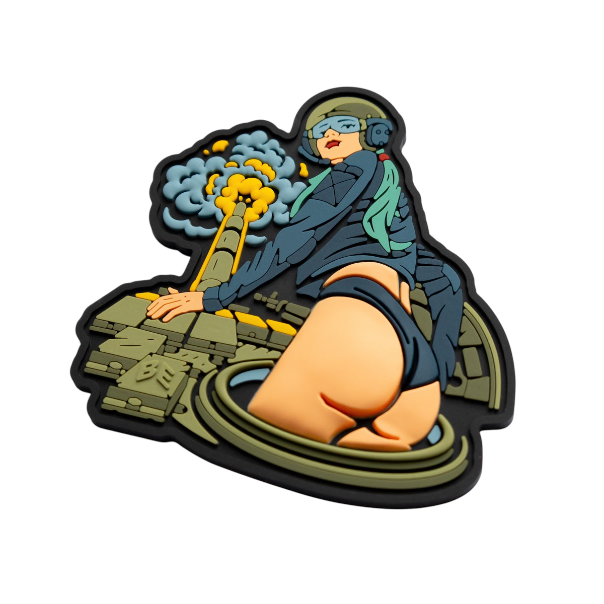 PVC patch (chevron) "Tank Girl"