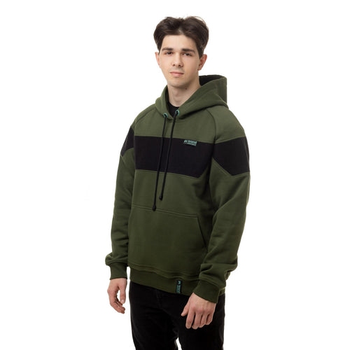 Hoodie for your patches, Olive